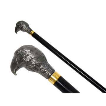 Eagle Head Walking Cane Sword 34.5" Overall